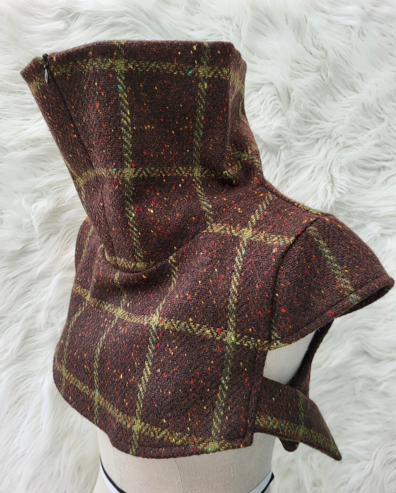 Tweed Neckwarmer - Scarf S7