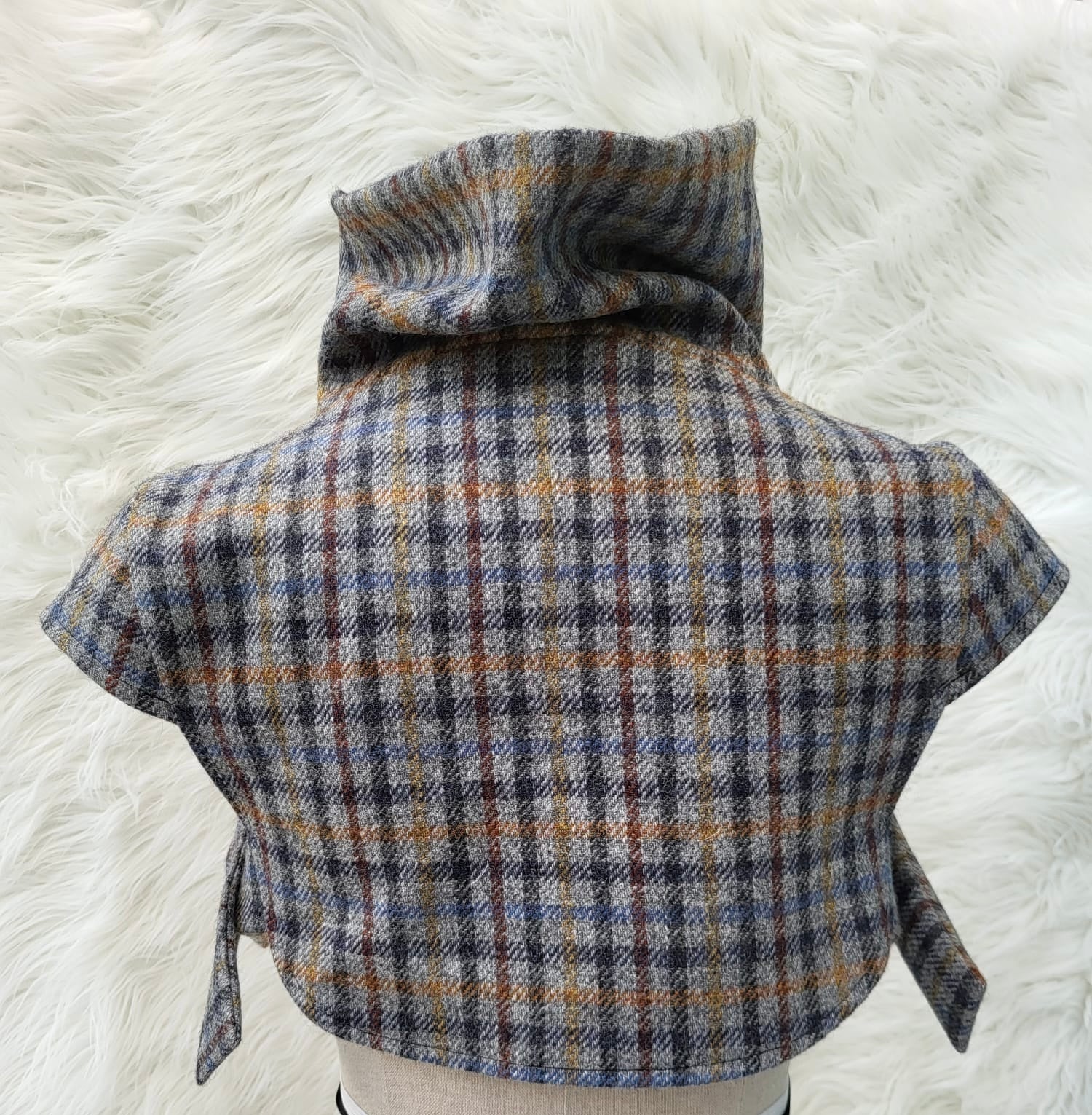 Tweed Neckwarmer - Scarf S4