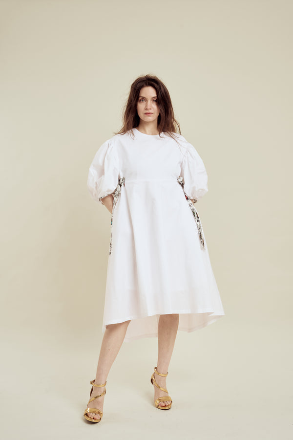 SALLY DRESS | WHITE - PRE-ORDER