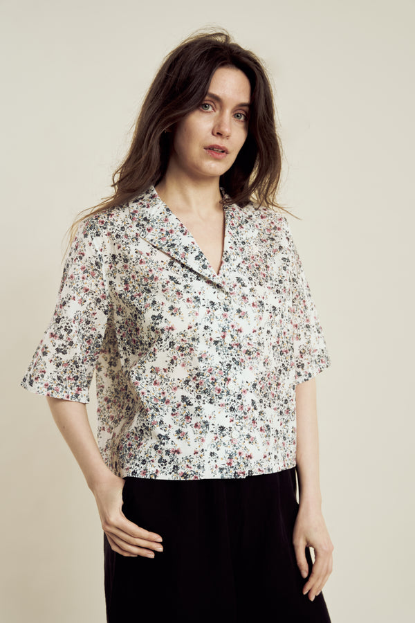 ROSIE CAMP SHIRT | FLORAL - PRE-ORDER