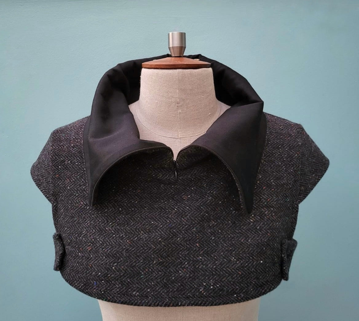 Tweed Neckwarmer - Scarf