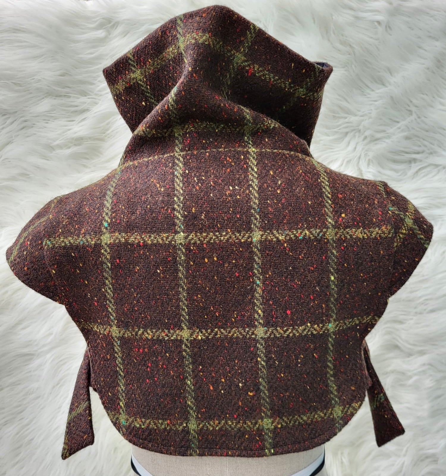 Tweed Neckwarmer - Scarf S7