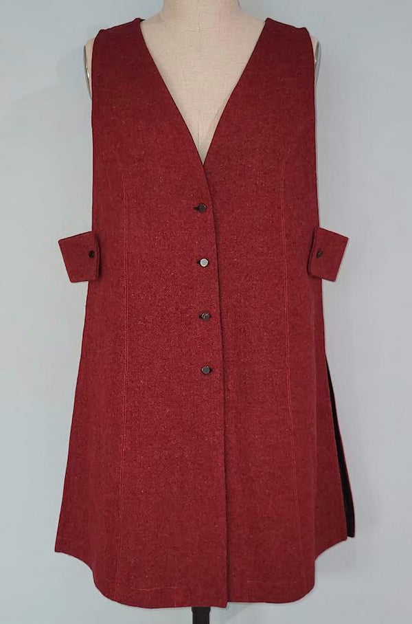 Tweed Gilet / Pinafore