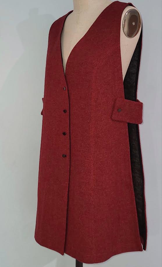Tweed Gilet / Pinafore